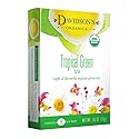 Davidson's Organics, Tropical Green Tea, 8-count Tea Bags, Pack of 12