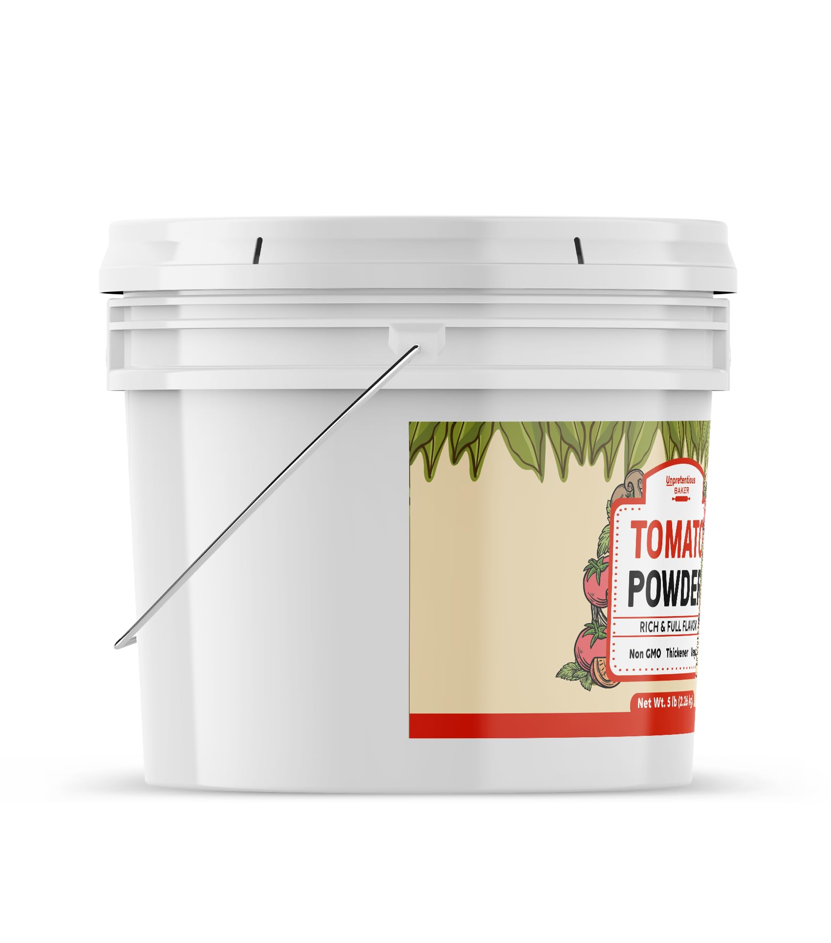 Unpretentious Tomato Powder, 1 Gallon, Sauces & Soups, Thickener, Rich & Full Flavor