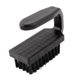 uxcell Plastic Anti-Static Cleaning Stiff Bristles Scrub Brush Cleaner Black
