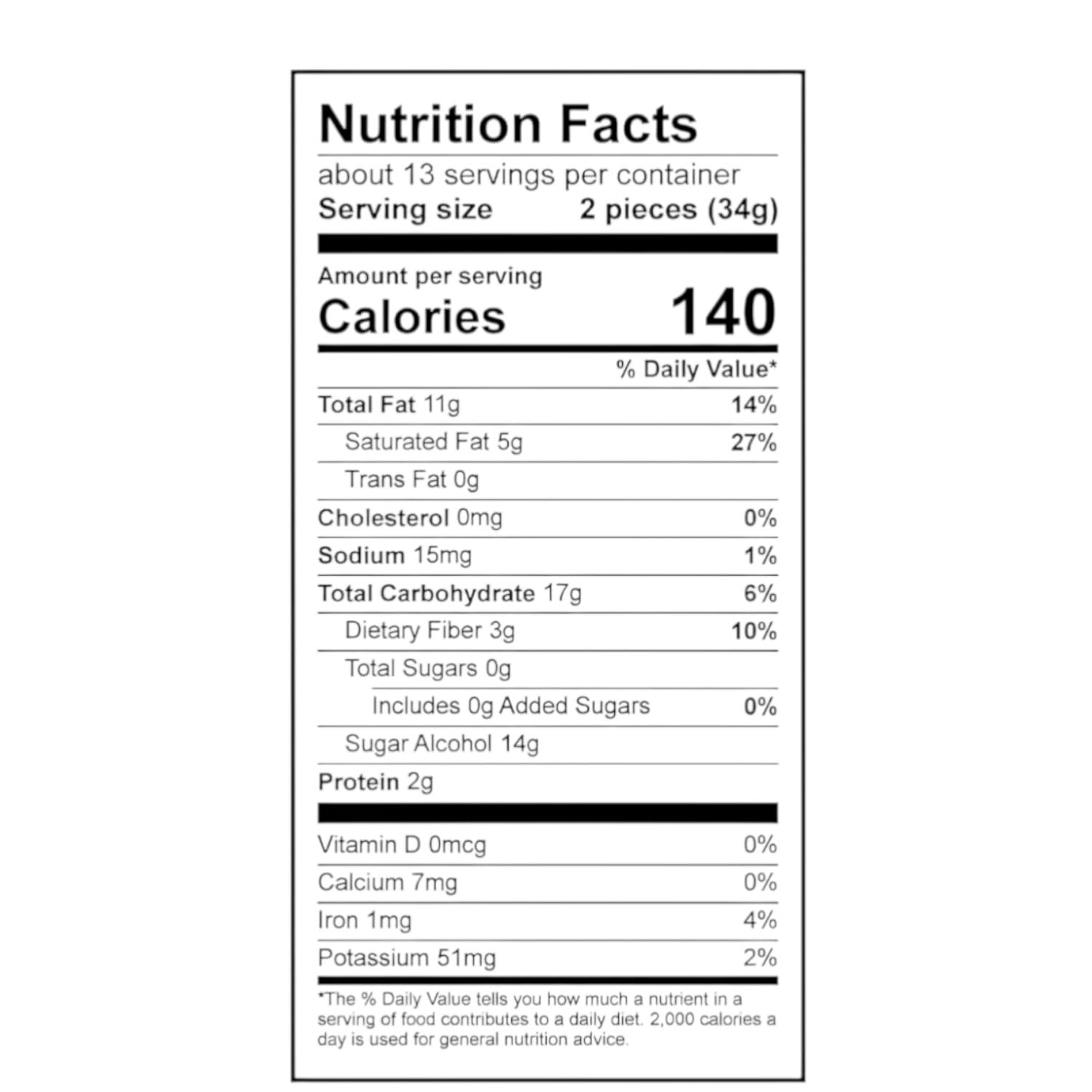 Sugar Free Chocolate Pecan Delight-1 lb Deliciously Crafted for a Guilt-Free Indulgence Made with Stevia Extract-Perfect for Health-Conscious