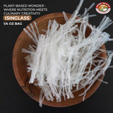 Angel Brand Isinglass 0.25 oz Pouch Pack of 3 - Sourced from Red Sea Algae - Agar Agar Primarily used as a thickening agent in soups, jellies