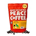 Peace Coffee Guatemala Single Origin Dark Roast Whole Bean Coffee, 5 lb, Organic Fair Trade, Smooth, Deep Flavor, Shade Grown, Fresh Roasted