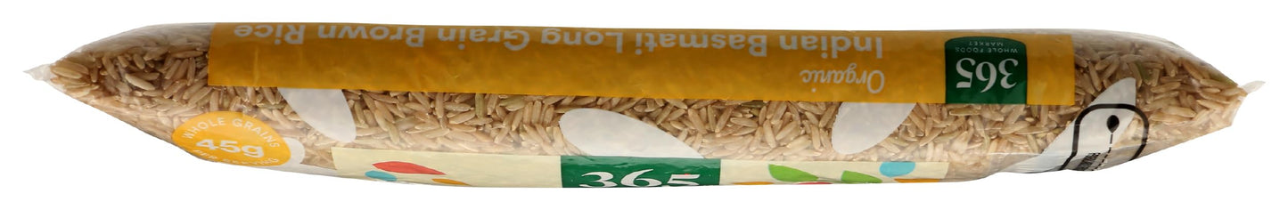 365 by Whole Foods Market Organic Brown Basmati Indian Rice, 32 OZ