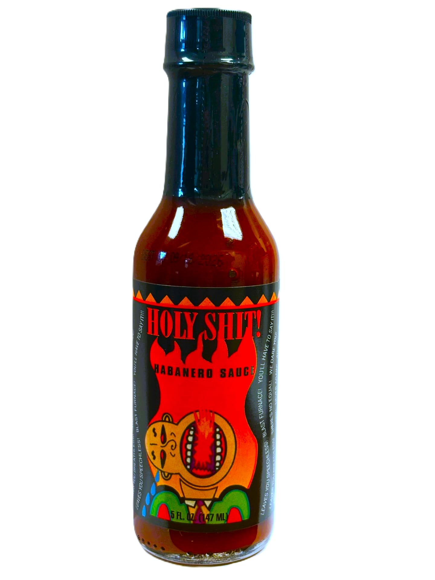 Holy Sh!t Hot Sauce - Gourmet Spicy Hot Sauce for Cooking, Grilling & Dipping, Bold Heat Flavor Enhancer for Wings, Tacos & More