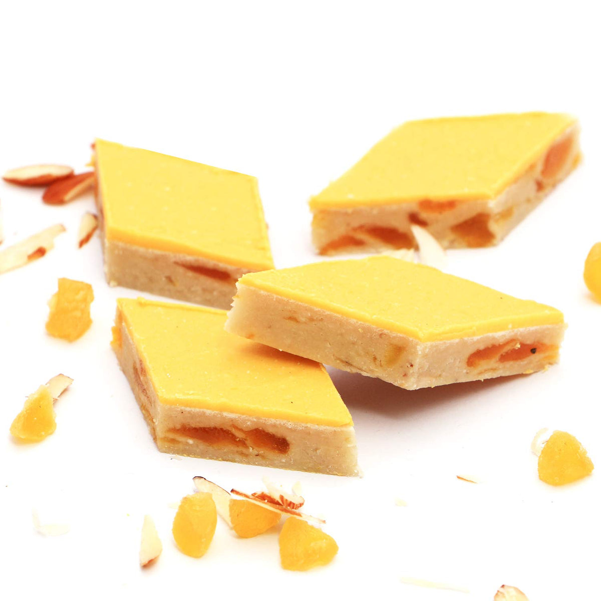 Ghasitaram Gifts Sweets Mango Fruit Kaju Katli, 200g