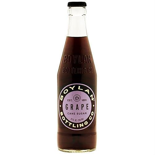 Boylan Grape Soda, 12 fl oz, 12 Count