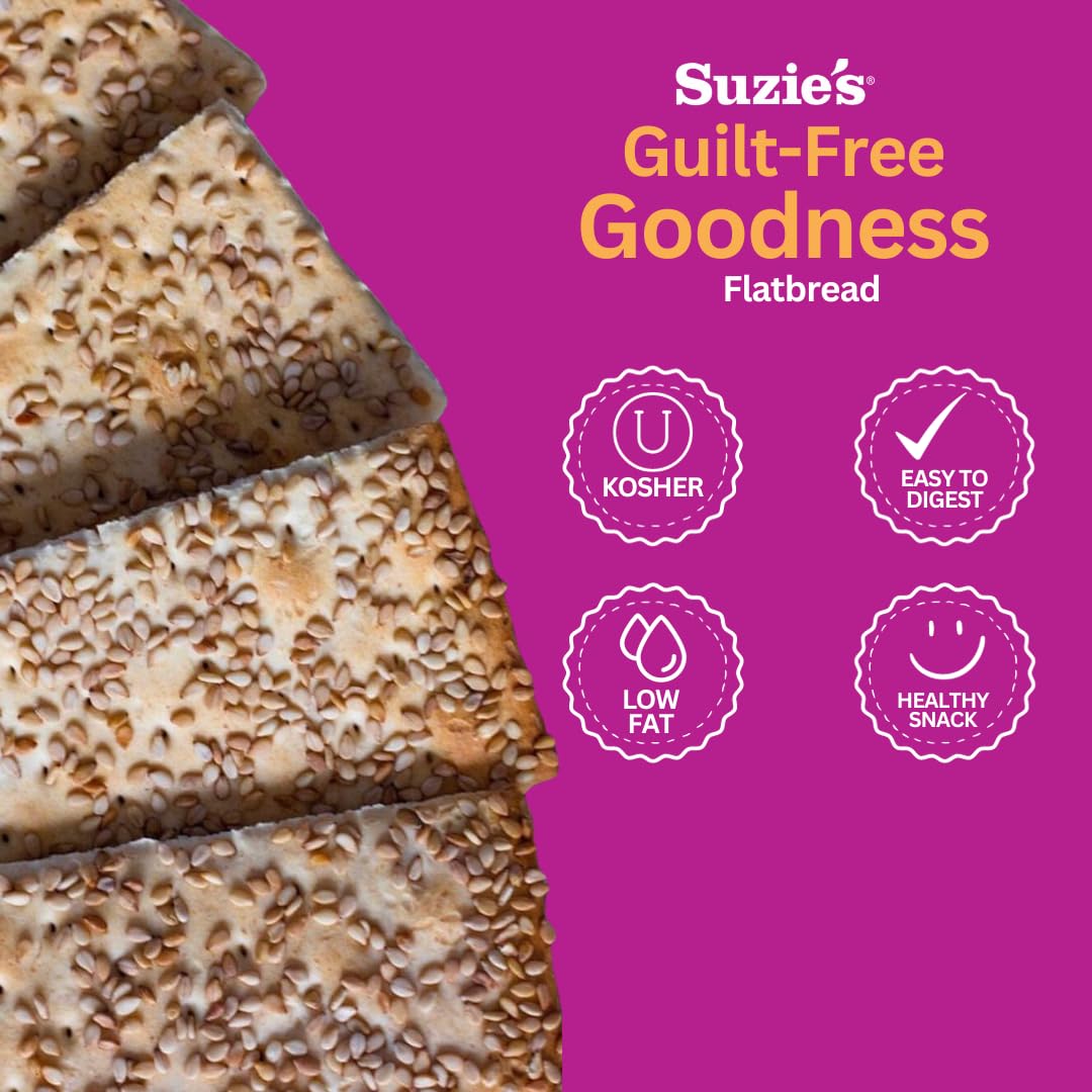 Kamut Rosemary Flat Breads Pack 6