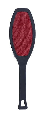 Superio Suede Lint Brush Magic Lint Remover for Clothes, Double Sided Garment Brush, Soft Bristles, Portable Lint Trap Tool Remove Pet Hair, Lint, or