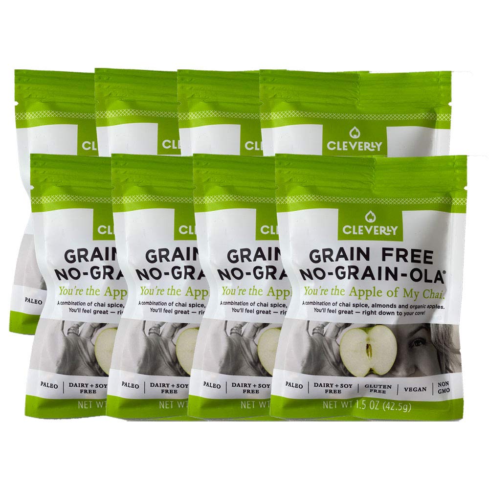 NO-GRAIN-OLA - Grain Free Granola | Paleo Friendly Healthy Snacks | Natural, Dairy Free, Soy Free, No Refined Sugars, Non GMO - You’re The Apple Of My