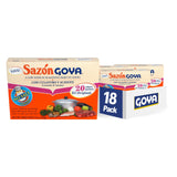Goya Foods Sazón Seasoning with Coriander & Annatto, No Salt Added, 3.52 Ounce (Pack of 18)