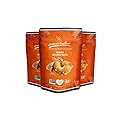 Honey Glazed Nuts - Kosher, Gluten-free, GMO-free - 4oz (PACK OF 3 BAGS), Satisfaction Guarantee