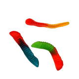 Gummy Worms, Assorted Flavors, 1 Pound Bulk Bag, Gummies for Buffets