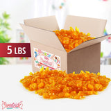 Butterscotch Hard Candy Bulk 5LB Bag - Delicious Sweet Individually Wrapped Butter Scotch Bulk Hard Candies Perfect Blend of Creamy and Sweetness