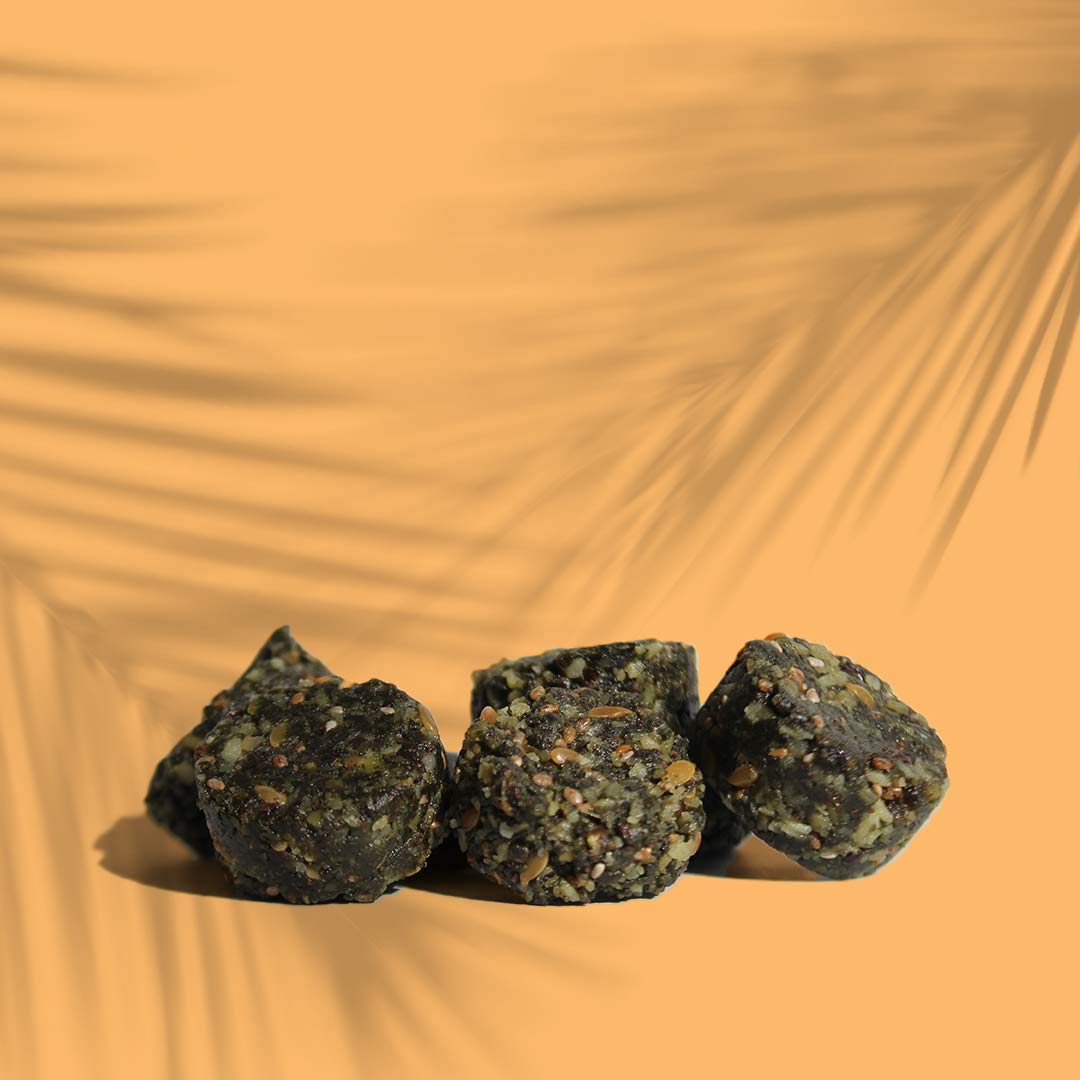 Healthy Snack Pack | Moringa & Açaí | Set of 3 | Organic Ingredients | High Protein | Low Sugar | Low Carbs | Gluten Free | Energy Bites
