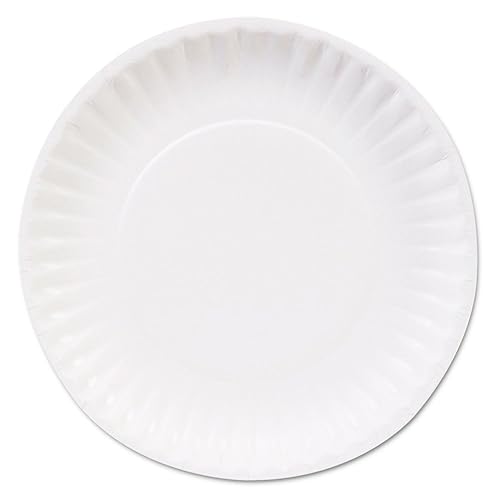 Dixie Basic 6" Light-Weight Paper Plates by GP PRO (Georgia-Pacific), White, DBP06W, 1,200 Count (100 Plates Per Pack, 12 Packs Per Case)