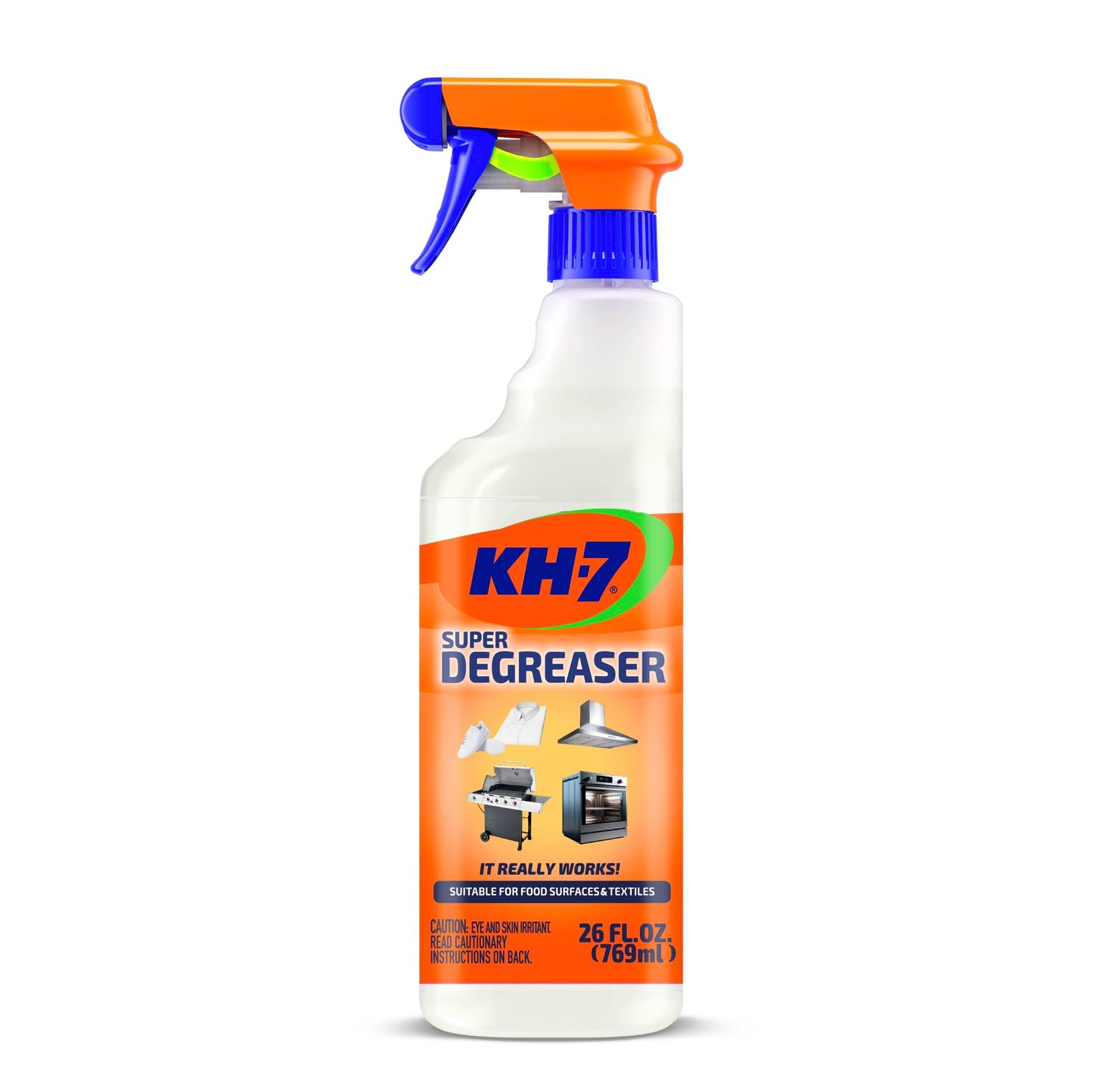KH-7 Super Degreaser Multipurpose Cleaning Spray: The Heavy Duty All Purpose Cleaner for Your Home, Kitchen, Garage, Car & Laundry | Total Cleaner