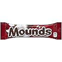 Mounds Candy Bars, Coconut, 1.75 oz, 36 ct (Pack of 2), 64 Ounces