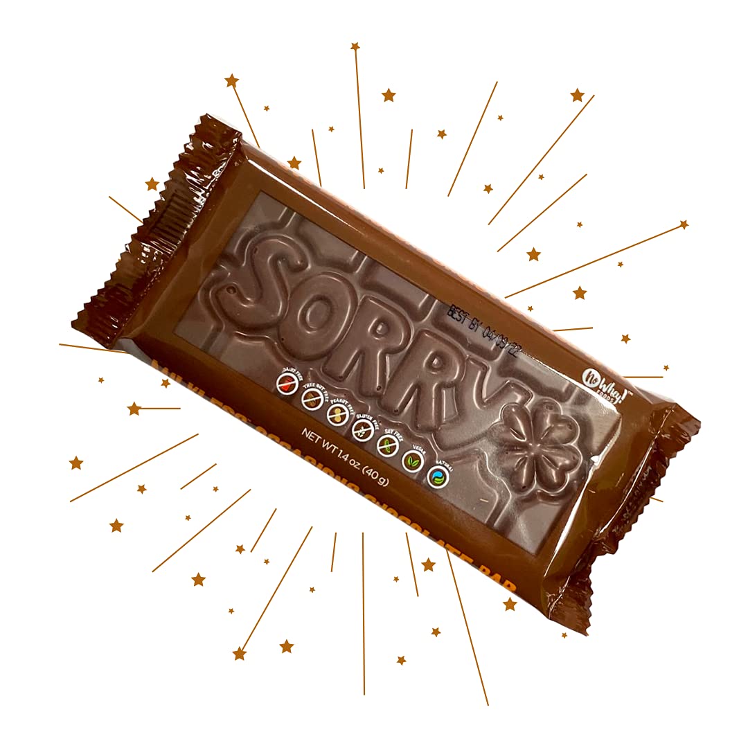Sorry 3D Bars, 2 PACK - Vegan, Dairy & Nut Free, Allergy Friendly
