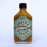 Peace and Plenty Sauce, 6.8 oz Bottle - Sweet & Spicy Gourmet Sauce with Pineapple, Mango & Chili Peppers - Tropical Hot Sauce for Chicken, Seafood