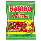 Haribo Gummi Candy, Happy-Cherries, 4 oz. Bag (Pack of 12)
