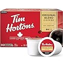 Tim Hortons Original Blend Medium Roast Coffee - 80 Single Serve K-Cup Pods for Keurig Brewers {Imported from Canada}