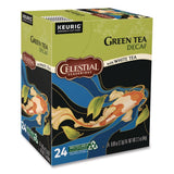 Celestial Seasonings 14737 Decaffeinated Green Tea K-Cups, 24/box