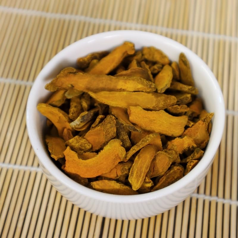 Royal Seafood USA Dried turmeric slices, 8oz, Herbal Tea, Vegan, Hand picked, Pack in USA ??? ?? ?? ??