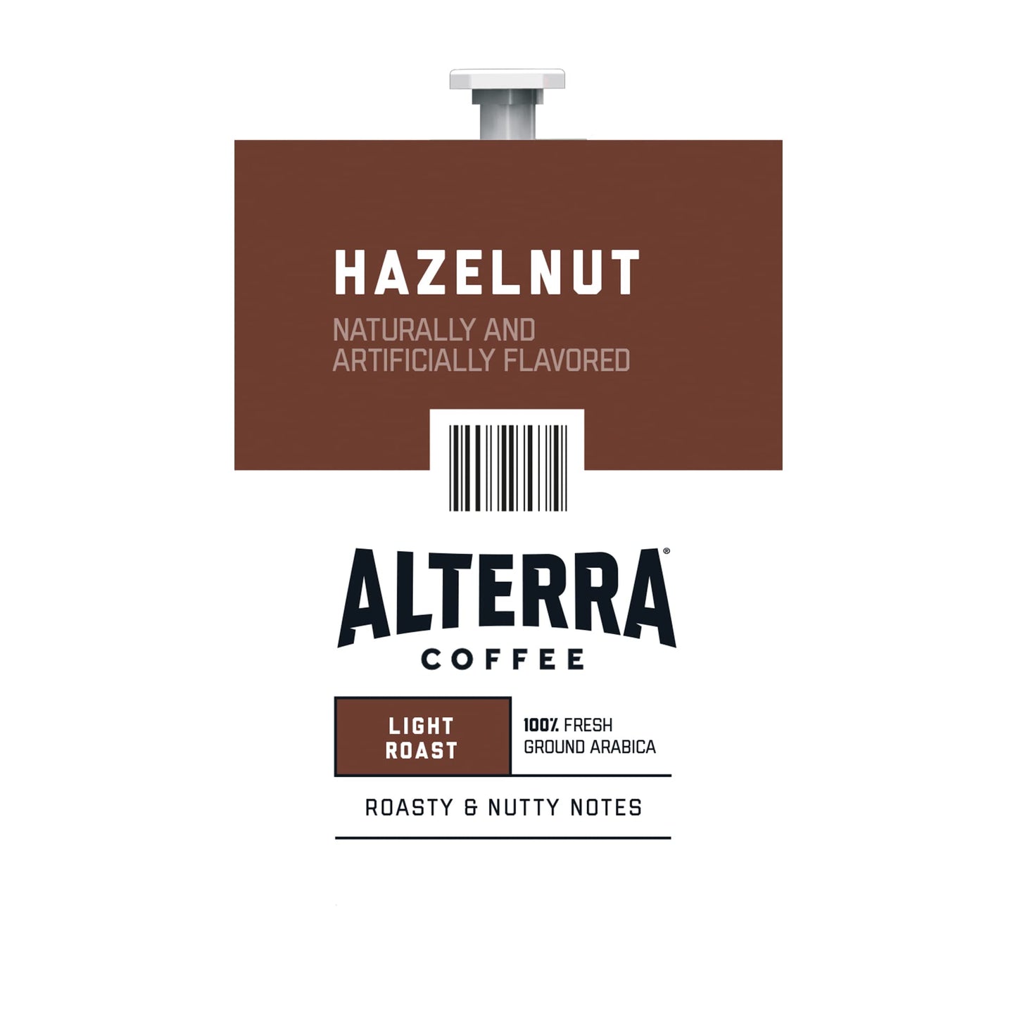 ALTERRA Coffee Hazelnut Single Serve Freshpacks for MARS DRINKS FLAVIA Brewer, 20 Packets