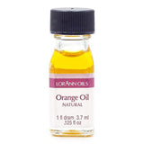 LorAnn Orange Oil SS, Natural Flavor, 1 dram bottle (.0125 fl oz - 3.7ml - 1 teaspoon)