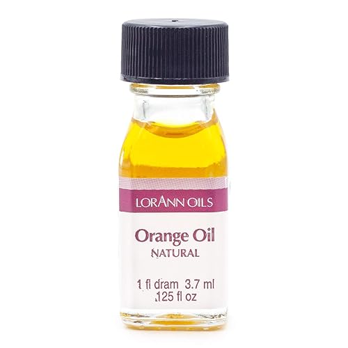 LorAnn Orange Oil SS, Natural Flavor, 1 dram bottle (.0125 fl oz - 3.7ml - 1 teaspoon)