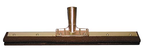 Magnolia Brush 8236 Double Blade Sponge/Aluminum Frame Floor Squeegee, 36" Length x 2" Width x 1/4" Thick (Case of 4)
