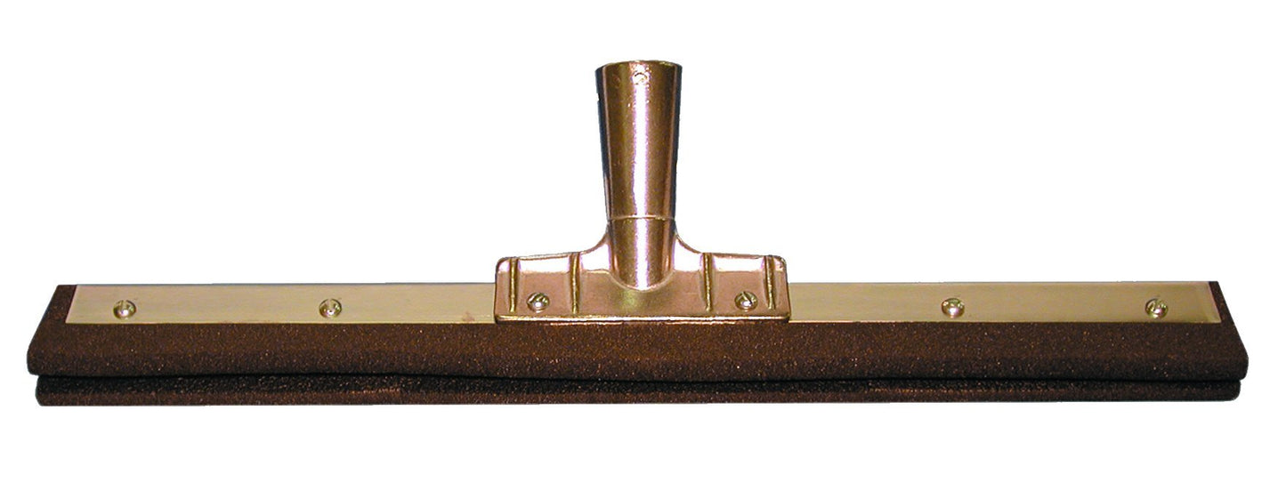 Magnolia Brush 8236 Double Blade Sponge/Aluminum Frame Floor Squeegee, 36" Length x 2" Width x 1/4" Thick (Case of 4)