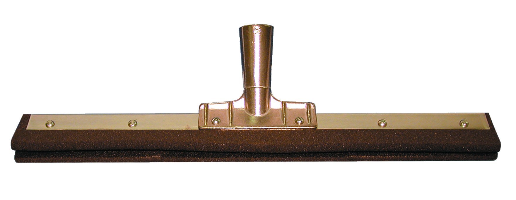 Magnolia Brush 8236 Double Blade Sponge/Aluminum Frame Floor Squeegee, 36" Length x 2" Width x 1/4" Thick (Case of 4)