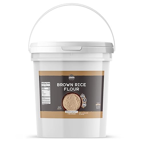 Birch & Meadow 3.5 Gallons, Brown Rice Flour, Gluten-Free, Non-GMO