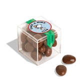 Peanuts x Sugarfina Chocolate Biscuits Small Candy Cube, Chocolate Bites, 1.6 oz, 4 Count