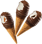 Blue Bunny Frozen Mini Swirls Ice Cream Cones,Vanilla, 8 Count