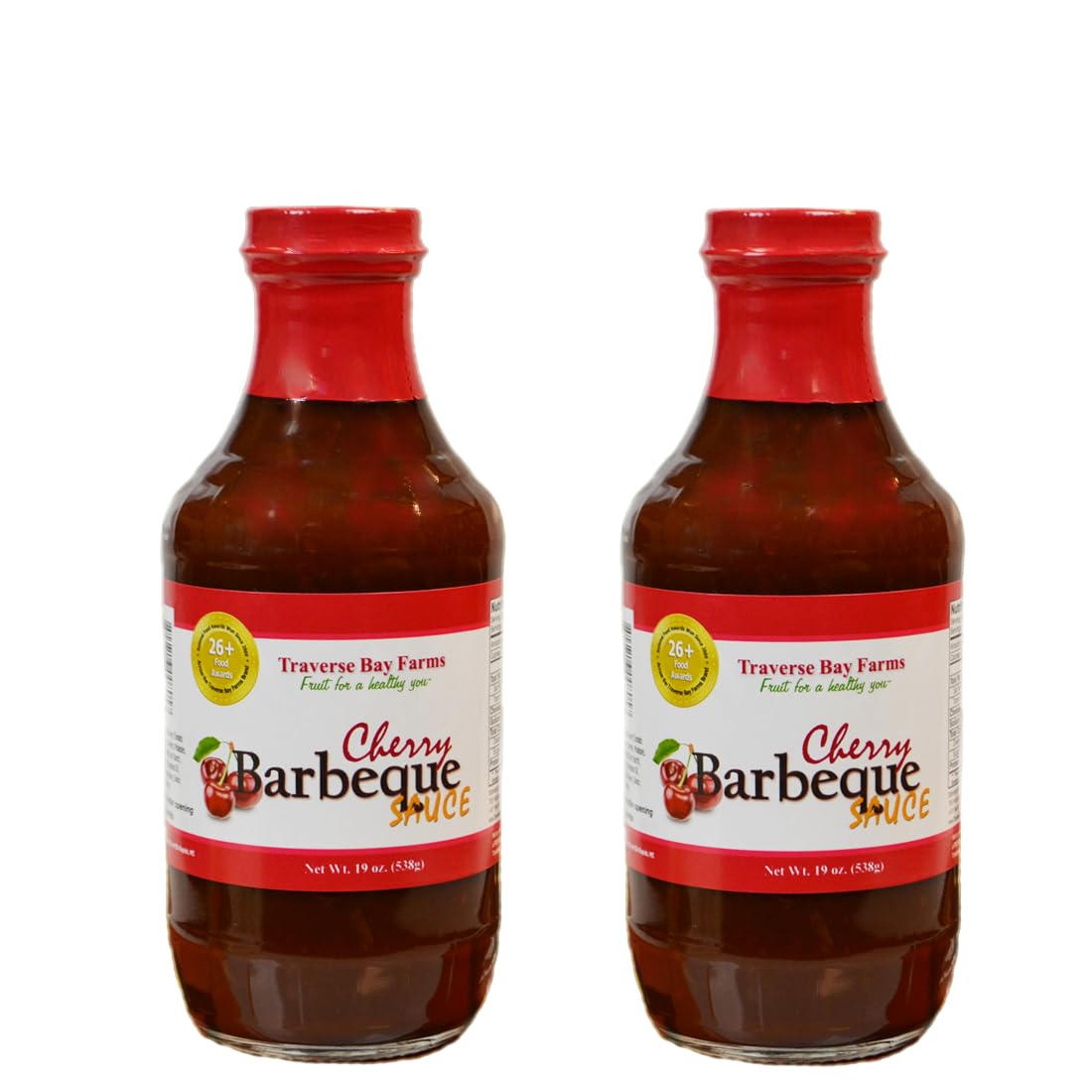 Traverse Bay Farms BBQ Sauce (Cherry, 2 Bottles)