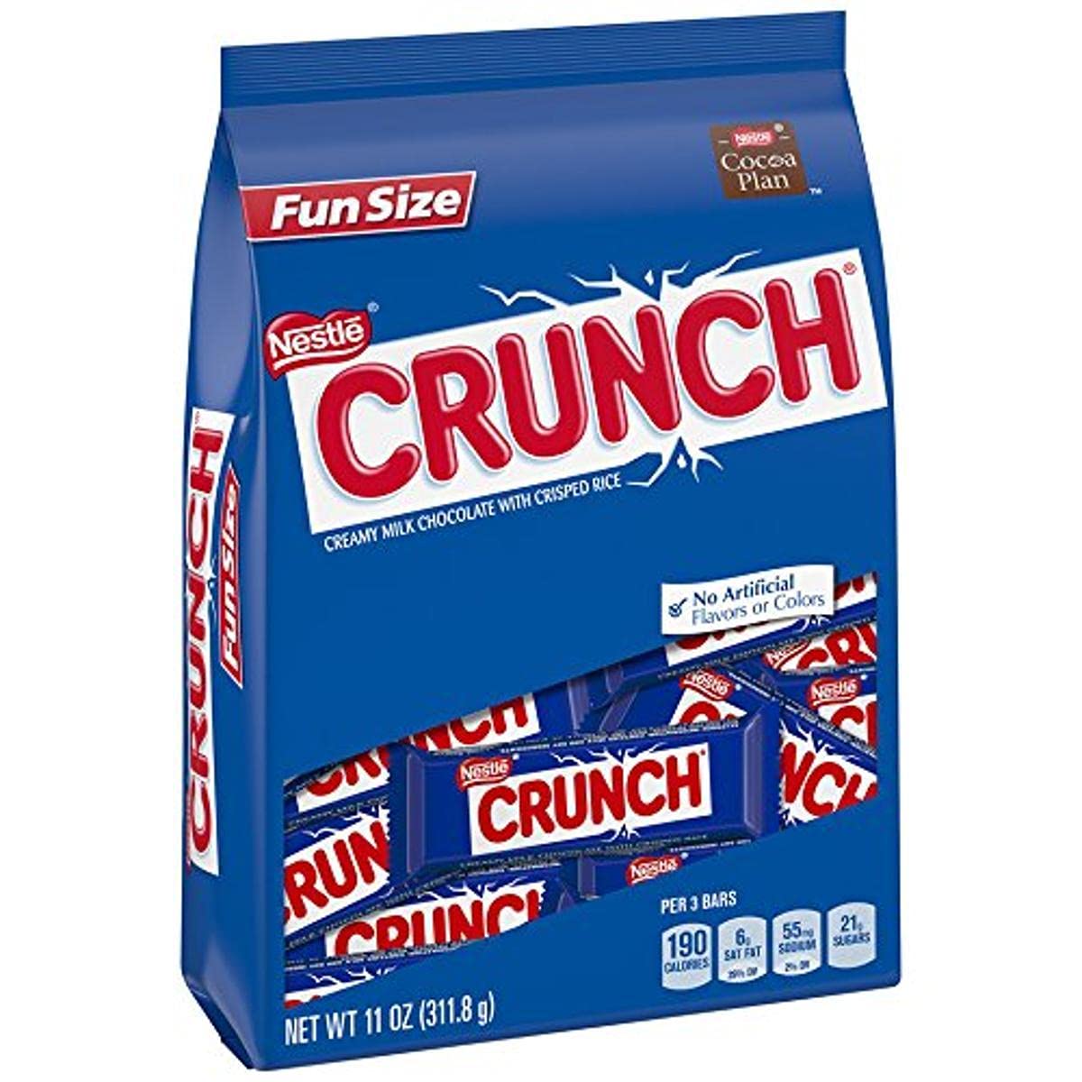 Crunch Creamy Milk Chocolate with Crisped Rice, 11 Ounce