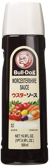 Bull-Dog Worcestershire Sauce 16.9 Fl. Oz. (2 Bottles)