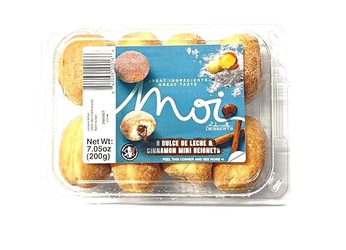 Mademoiselle Desserts Dulce de Leche Beignets 8 Count, 7 OZ