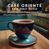 Oriente Dark Roast Coffee Pods, 50 ct, Cuban Inspired Coffee in Single Serve Pods - 100% Arabica Coffee, Compatible with Keurig K Cups Maker