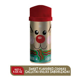 Dux Holiday Christmas Friends Cookies, 3-Pack Variety Tin Set (Reindeer & Santa, Designs May Vary), 5.64 oz