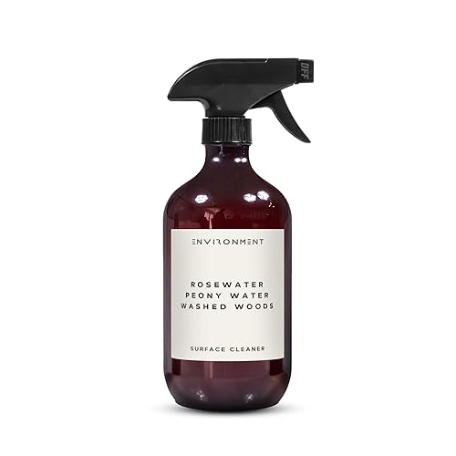 ENVIRONMENT Inspired by Designer Perfume IM L'Eau Surface Cleaner, 16oz Luxury Surface Cleaner (Rosewater | Peony Water | Washed Woods) Home