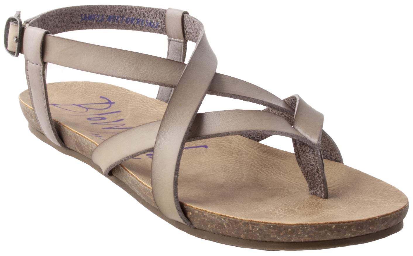 Blowfish Women's Granola Fisherman's Sandal, Mushroom Dyecut PU, 10 M US