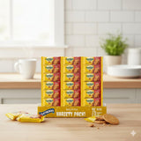 BeIVit@ Cinnamon Brown Sugar Whole Grain Breakfast Biscuits, Crunchy Breakfast Snacks, Individually Packaged, 25 Count