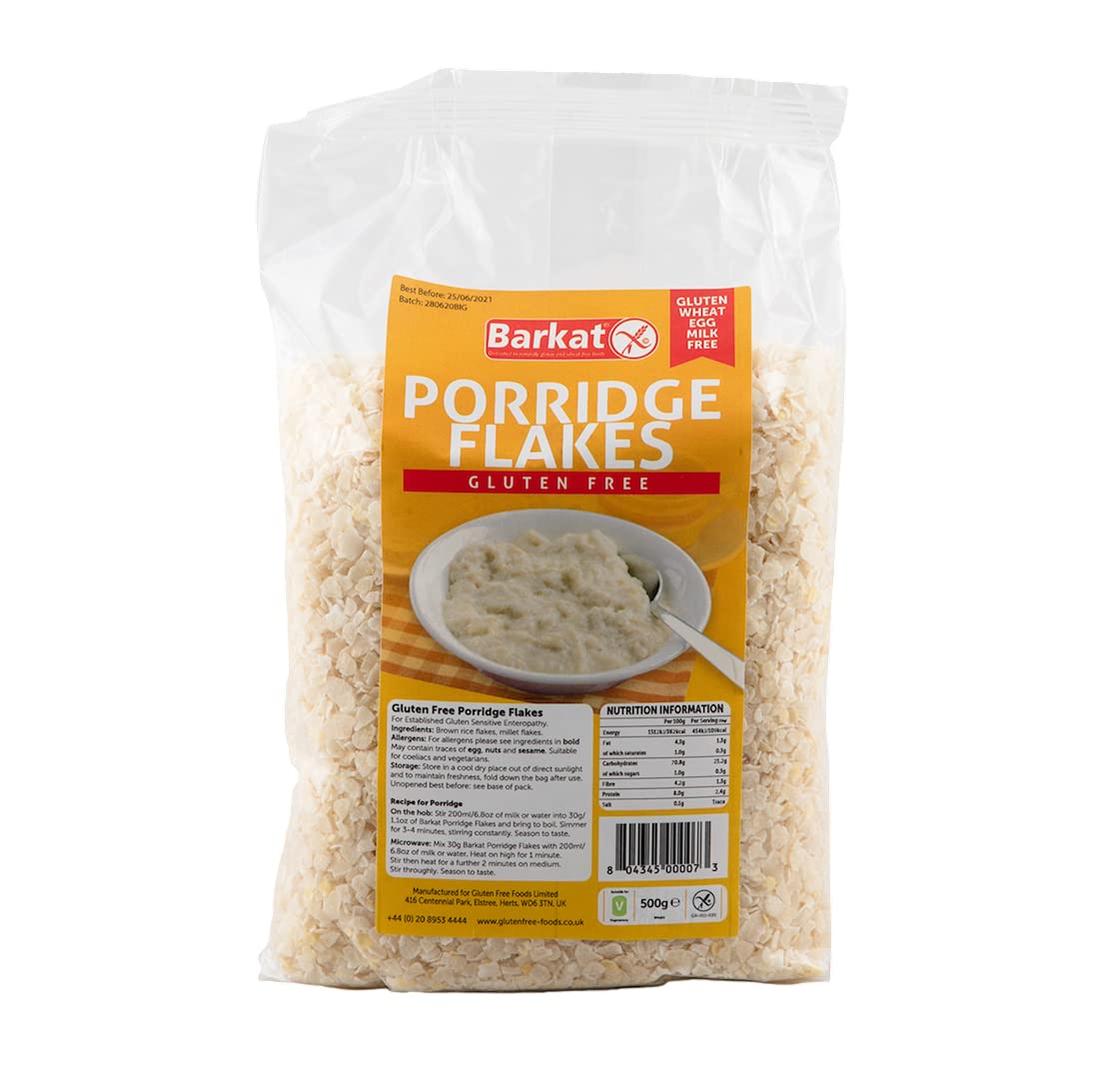 Barkat - Gluten Free Porridge Flakes - 500g