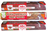 Dubai Chocolate Salted Hazelnut Kunafa, 80g/2.8oz (3-Pack)