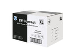 LW Concept Black Nitrile Disposable Gloves - Latex & Powder-Free (X-Large, Pallet of 90 Cases)