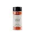Olive & Vine Cayenne Pepper, Spicy Heat, Seasoning for Chili, Tacos, and Stir-Fries, with Rich Tradition, Authentic Taste, For Global Recipes (1.92