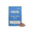 Equip Foods Clean Coffee | Gold Standard, Certified Organic, Fair Trade, Regenerative | Medium Roast, Whole Bean, Nicaragua | Brown